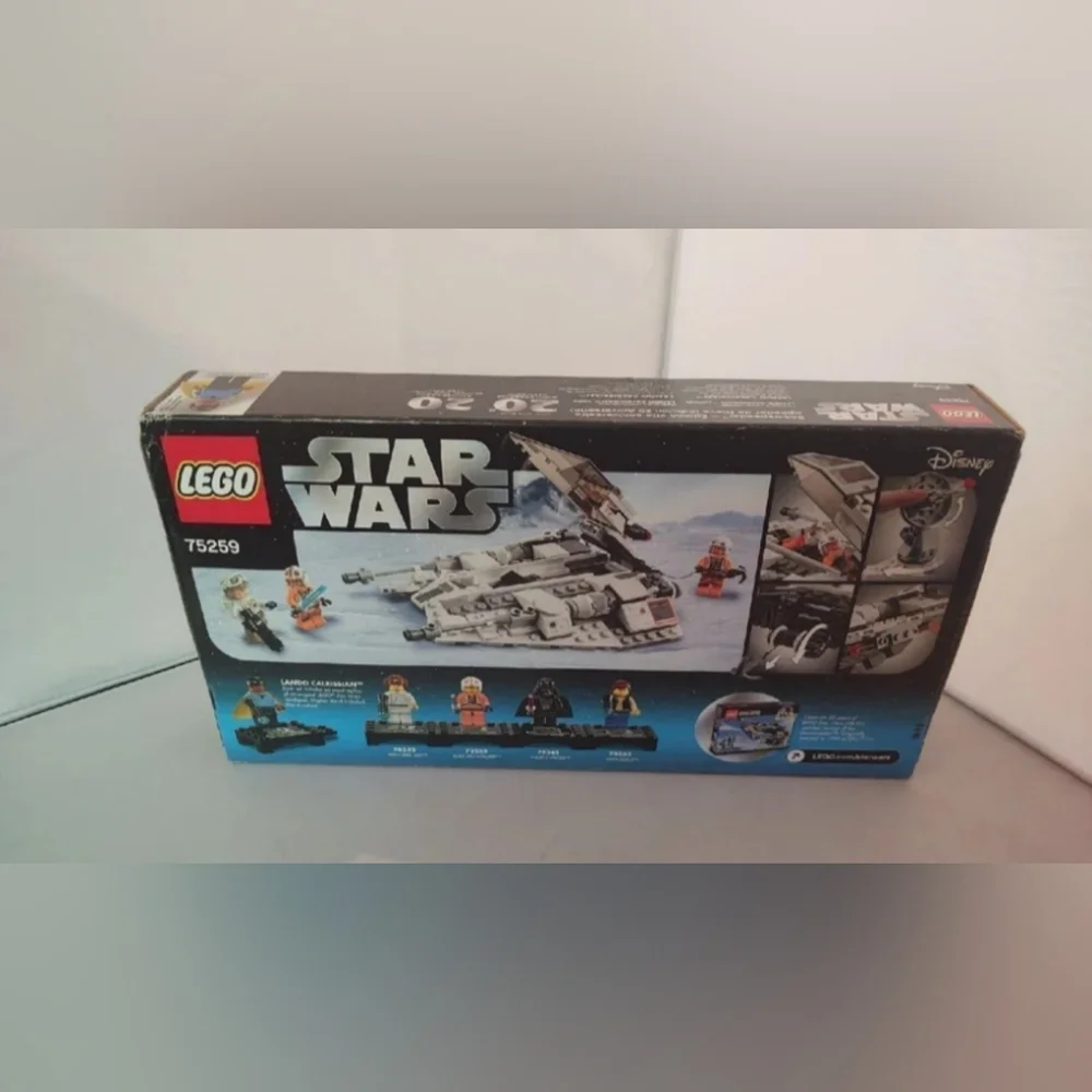 Lego 75259 Star Wars Snowspeeder 20th Anniversary Edition Building Toy Set NWT